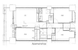 アマックス横浜【9階】の間取り