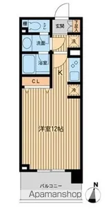 ドゥーエ横濱台町【9階】の間取り