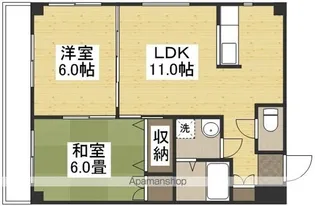 スペランザ江並【4階】の間取り