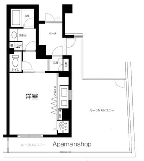 ライフェール新宿御苑ノースサイド【2階】の間取り