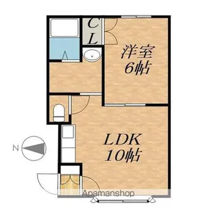 北海道帯広市西十三条南15丁目【アパート】の間取り