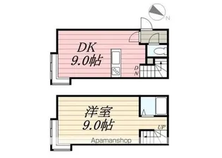 AMS平和通【104号室】の間取り