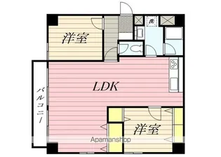 ディーフラット大濠Ⅱ【3階】の間取り