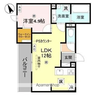 FT.Recolte(エフティーレコルト)【1階】の間取り