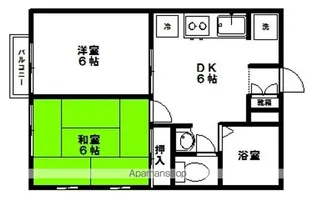 エクセレント南吉成 壱番館【2階】の間取り