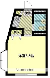 デュークガーデン大船Ⅲ【1階】の間取り