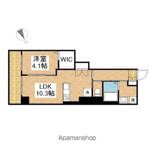 Berg SAKAE【4階】の間取り