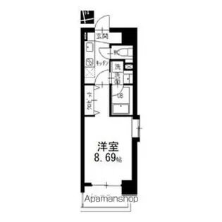メイプルコート東山公園【2階】の間取り