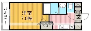 ハピネス 美美【6階】の間取り