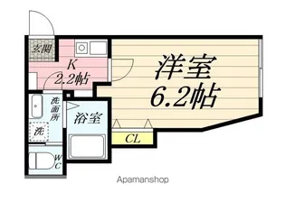 MY RESIDENCE鴨宮駅前【1階】の間取り