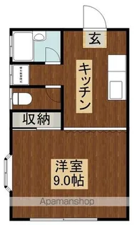 シェトワ荏名【1階】の間取り