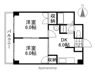 グランディール門田屋敷【7階】の間取り