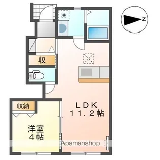 スターテラス大網【101号室】の間取り