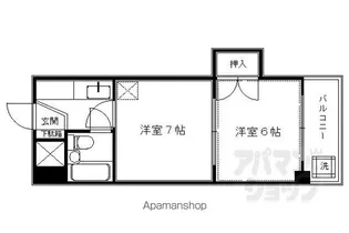 カーサ ベラ【403号室】の間取り