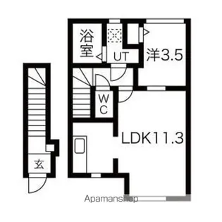 SUPERIOR(スーペリア)【205号室】の間取り