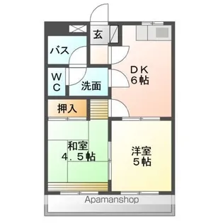 トミーコーポ【101号室】の間取り