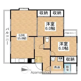 丸善ビル【3階】の間取り