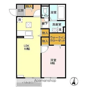 ボナール【1階】の間取り