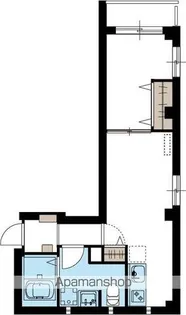 パーク西池【4階】の間取り