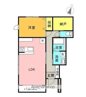 エヌシエルⅠ【101号室】の間取り