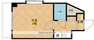 PISO BLANCO【408号室】の間取り