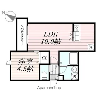 グランデュール春日【3階】の間取り