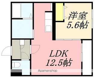 INFINITI宮前(インフィニティ宮前)【103号室】の間取り