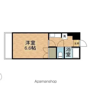 TS五輪ビル【8階】の間取り