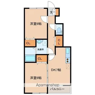 ARDOR【1階】の間取り