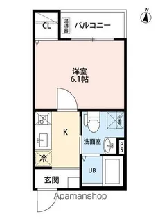 N&A HOME 上飯田【3階】の間取り