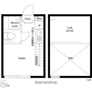 ハーモニーテラス西小岩Ⅴ【1階】の間取り