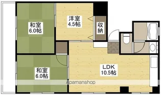 川本ビル【3階】の間取り