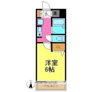 ブライトハイム【1階】の間取り