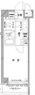 ルーブル武蔵関【203号室】の間取り