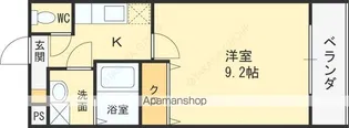 フジパレス城東諏訪Ⅵ番館【2階】の間取り