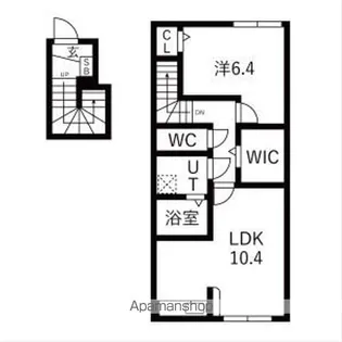 ART LIFE【303号室】の間取り