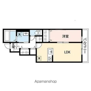 GRAND REVE【1階】の間取り