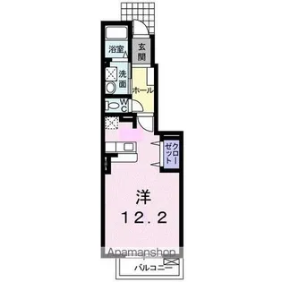 アンダンテE【1階】の間取り
