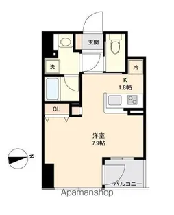 KDXレジデンス仙台駅東【11階】の間取り