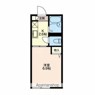 モーンプレイスⅡ【1階】の間取り