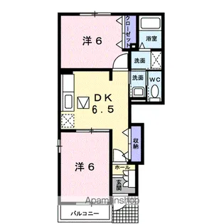 ニューライフ【1階】の間取り