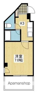 コーポみやおか【3階】の間取り