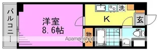 ペアパレス新高円寺【4階】の間取り