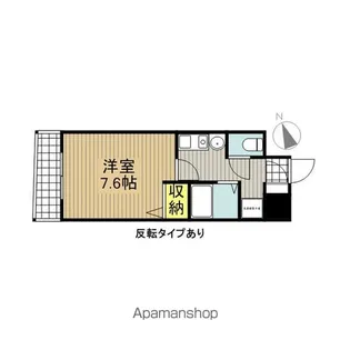 クレストステージ内山【405号室】の間取り