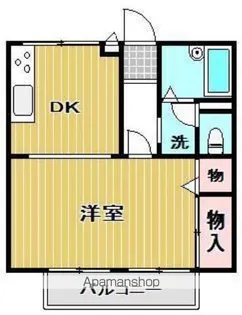 パナハイム松本【2階】の間取り