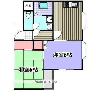 ピアザ5【101号室】の間取り