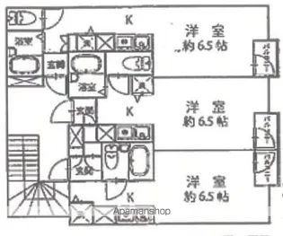 孝明ビル【3階】の間取り
