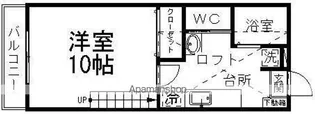 WIZ BOX 01【203号室】の間取り