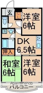 しゃんぐりらひる【201号室】の間取り