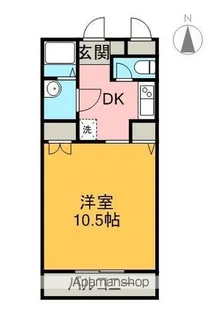 グリニッヂヴィレッジ【402号室】の間取り